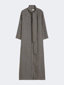 max mara printed silk dress for women