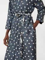 max mara printed silk twill dress for women