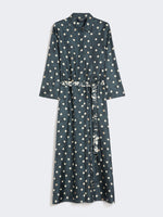 max mara printed silk twill dress for women