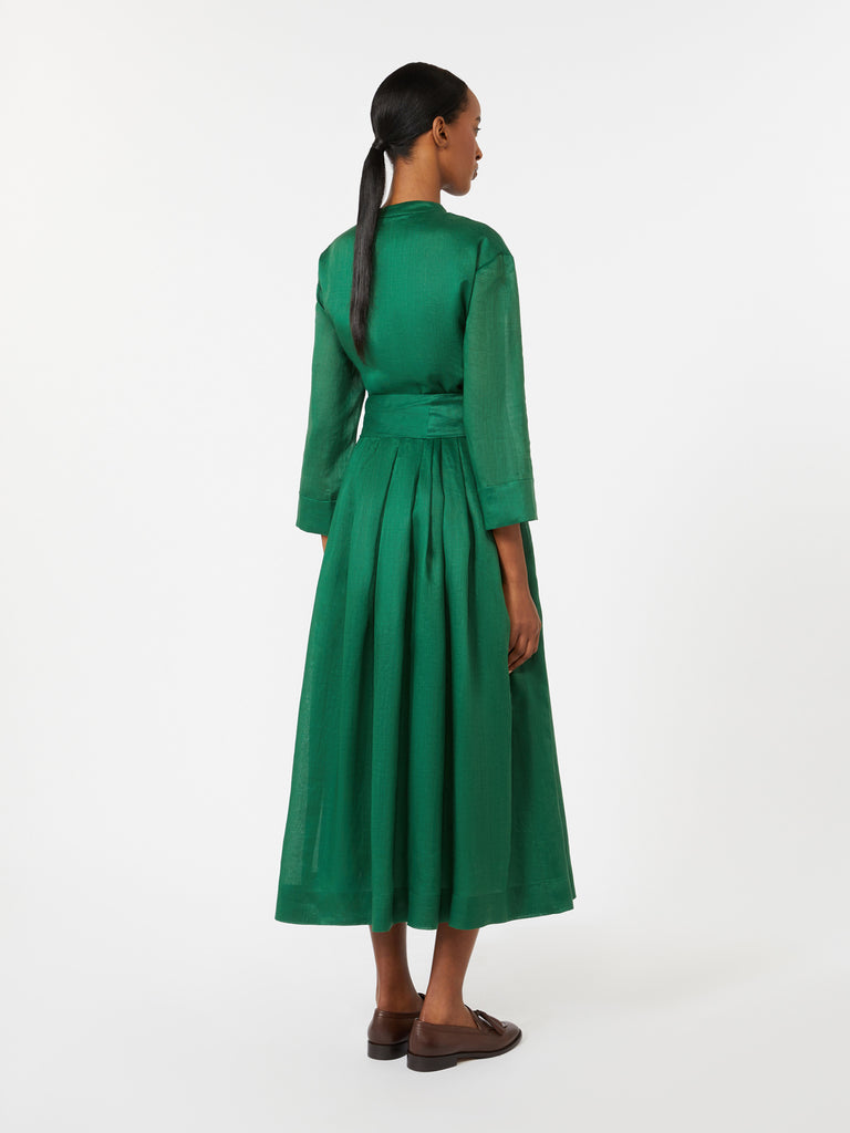 max mara ramie canvas dress for women