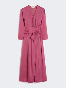 Ramie Canvas Dress for Women - Cyclamen - Max Mara UAE