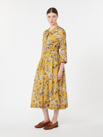 max mara printed ramie dress for women