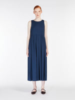 Sleeveless poplin dress