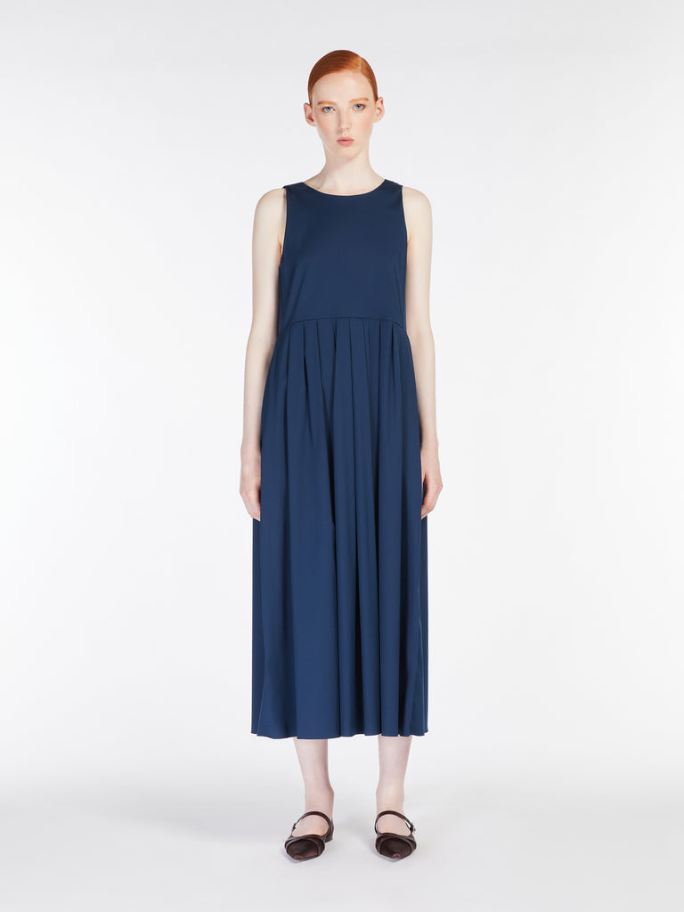 max mara sleeveless poplin dress