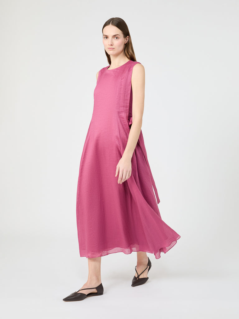 max mara long ramie dress