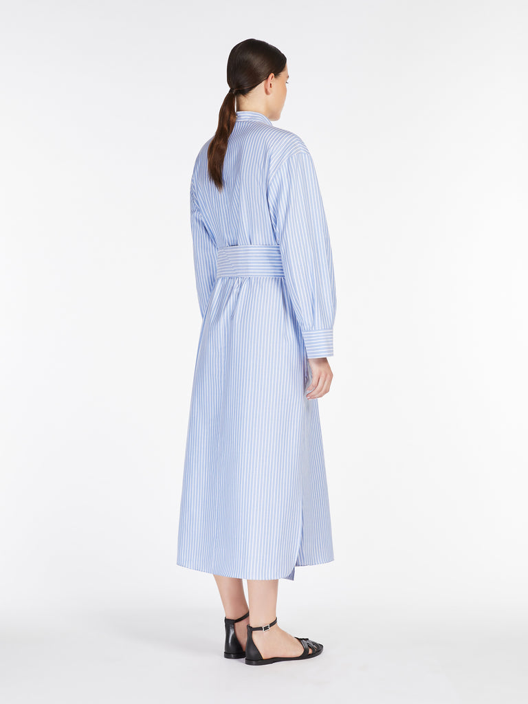 max mara cotton oxford cloth shirt dress