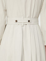 Cotton Poplin Dress for Women - Ice - Max Mara UAE