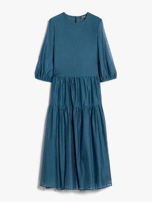 Cotton and silk voile dress