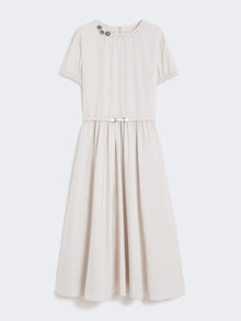 Cotton poplin dress