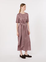 max mara printed silk twill dress for women
