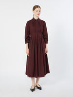 max mara shirt dress in cotton poplin for women