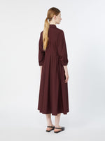 max mara shirt dress in cotton poplin for women