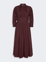 max mara shirt dress in cotton poplin for women
