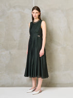 max mara fit-and-flare organza dress for women