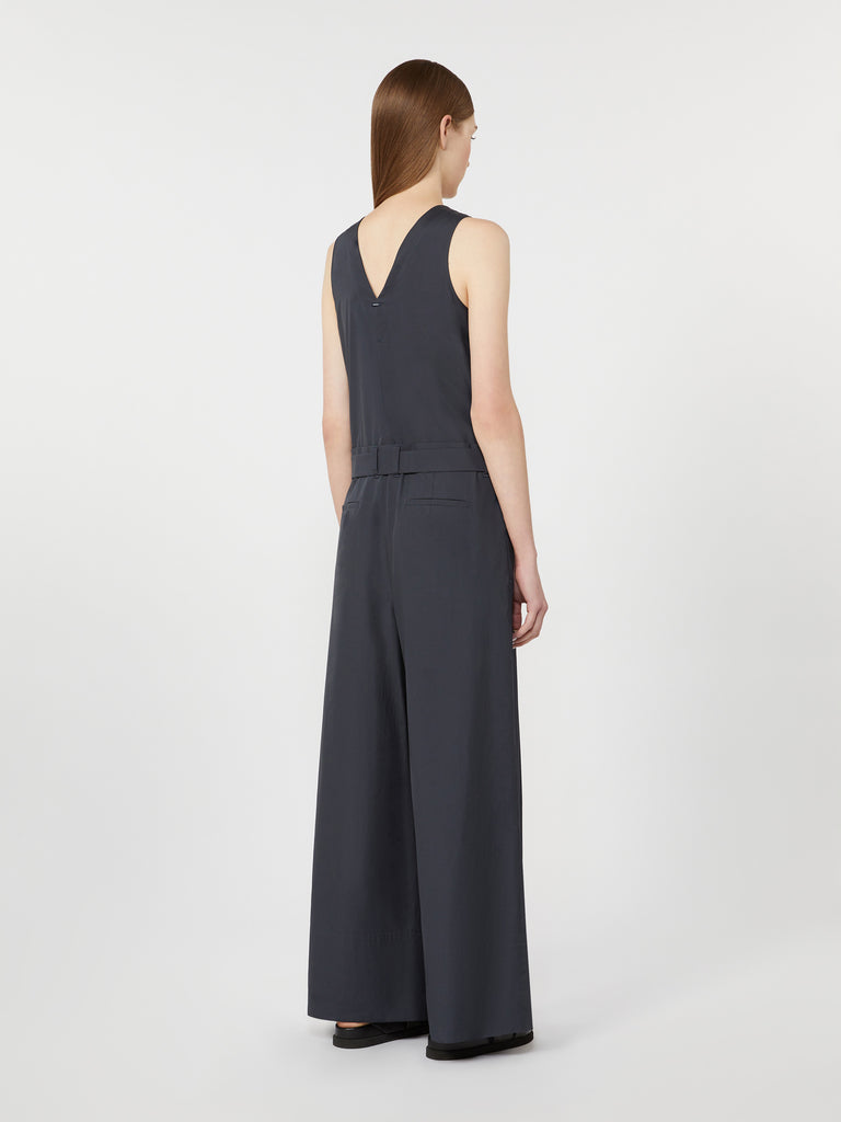 max mara cotton poplin jumpsuit