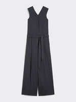 Cotton poplin jumpsuit