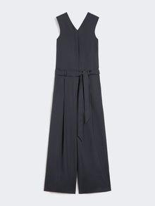 Cotton Poplin Jumpsuit for Women - Ultramarine - Max Mara UAE