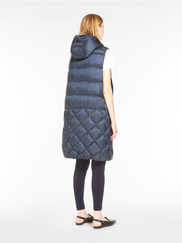 max mara long padded gilet