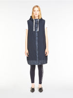 max mara long padded gilet for women