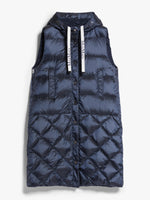 max mara long padded gilet for women