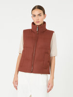 Max Mara Padded cashmere blend gilet for Women