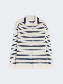 Linen Yarn Cardigan for Women - White - Max Mara UAE