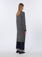 max mara long jacquard wool cardigan for women