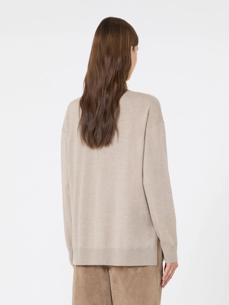 max mara wool yarn cardigan