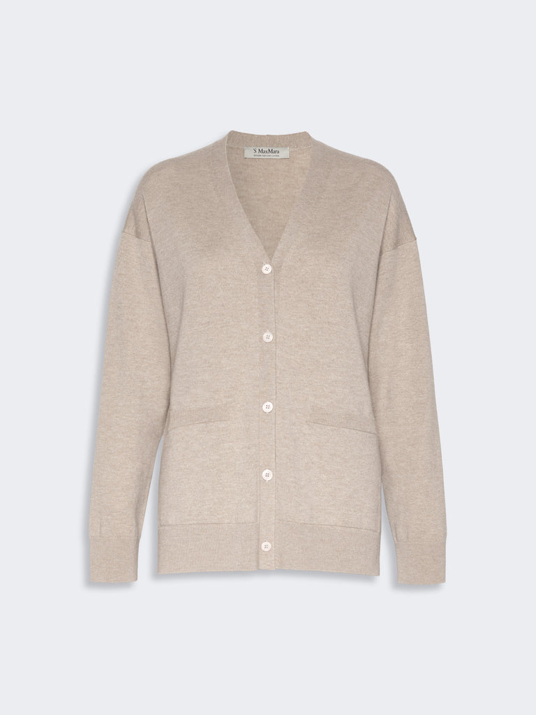 max mara wool yarn cardigan