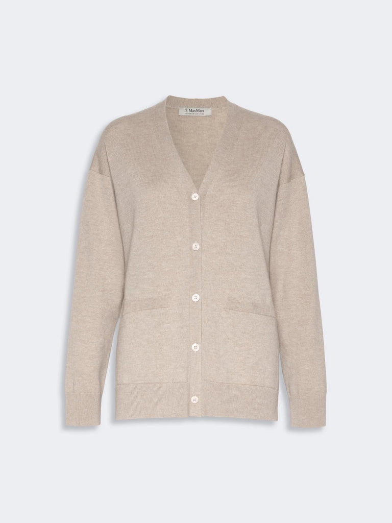 max mara wool yarn cardigan