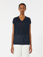 max mara linen yarn waistcoat for women