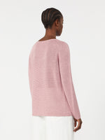 max mara linen yarn basic sweater for women