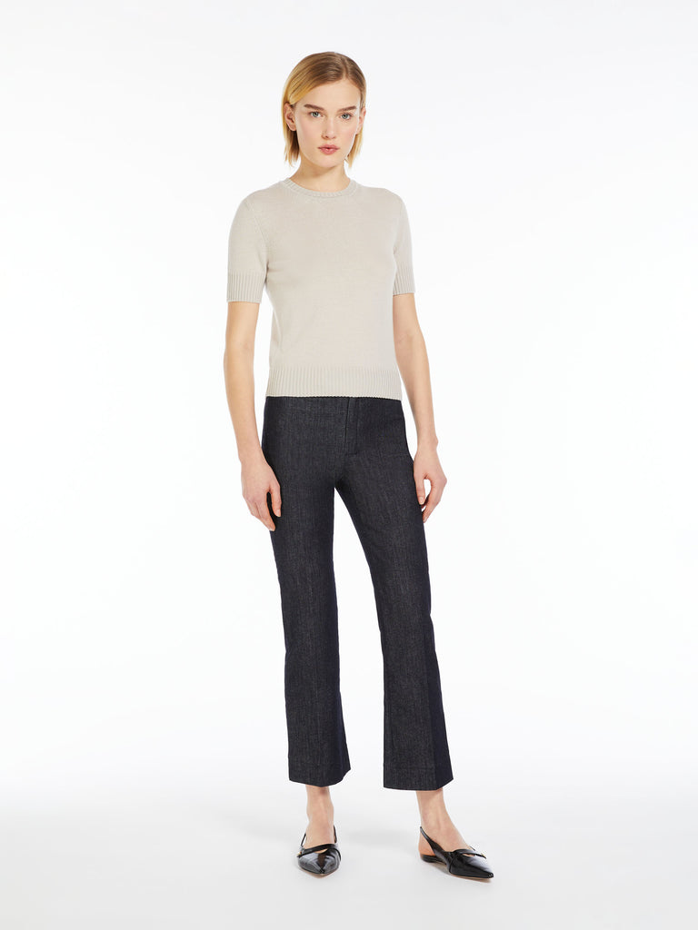 Wool crew-neck sweater