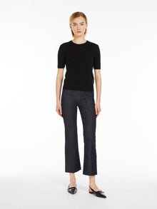 Wool crew-neck sweater