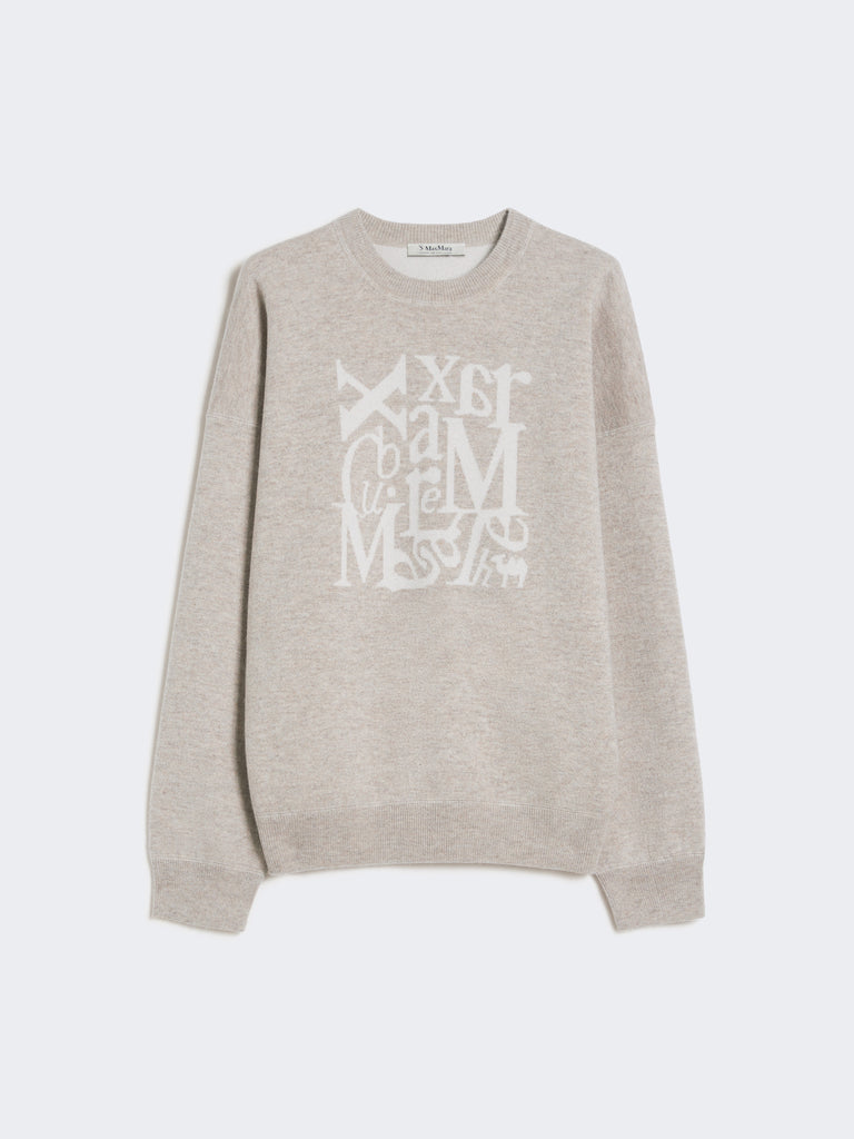 Wool and cashmere crew-neck sweater