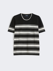 Pure Linen Yarn Sweater for Women - Black - Max Mara UAE