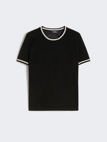 Pure Linen Yarn Sweater for Women - Black - Max Mara UAE