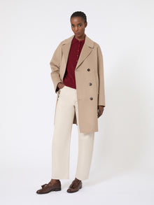 Wool Knit Jumper for Women - Raspberry - Max Mara UAE