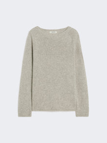 Wool And Cashmere Yarn Sweater for Women - Beige - Max Mara UAE