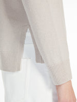 Wool And Cashmere Polo-Neck Sweater for Women - Beige - Max Mara UAE