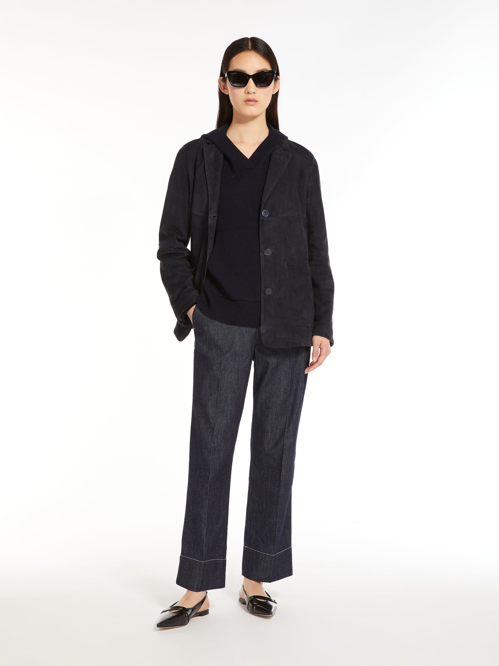 Wool and cashmere sweater