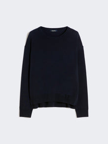 Oversized Wool Sweater for Women - Ultramarine - Max Mara UAE