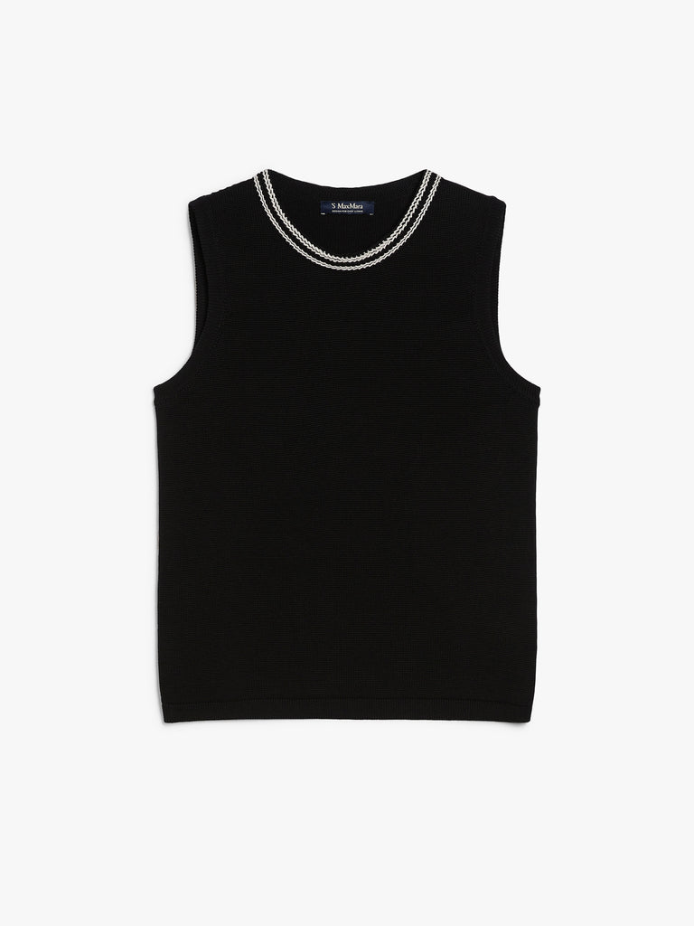 max mara cotton yarn top