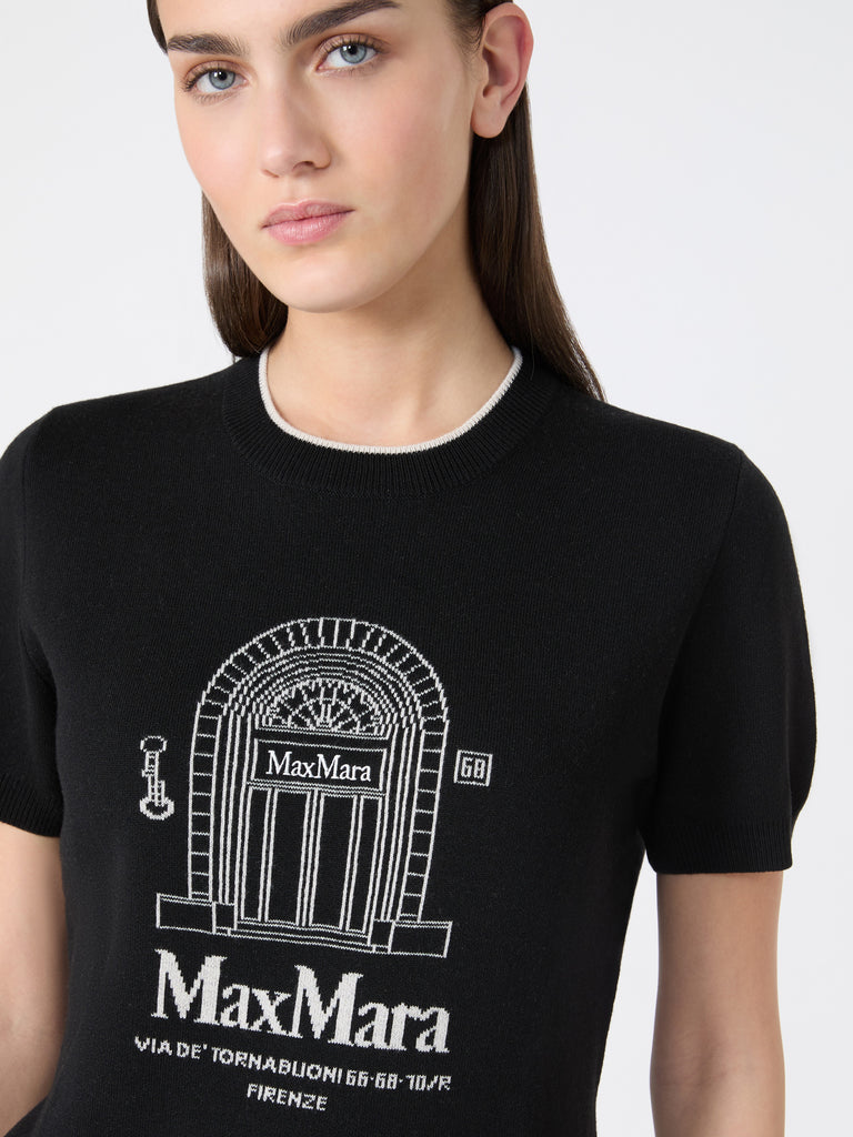 max mara wool yarn t-shirt