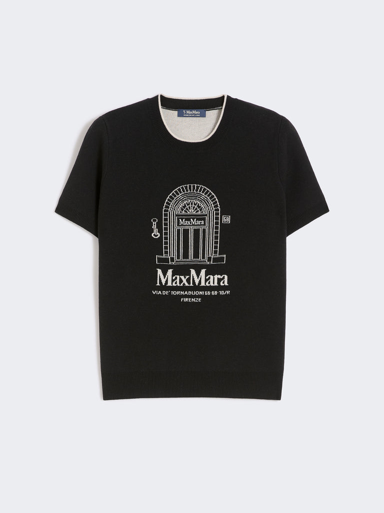 max mara wool yarn t-shirt