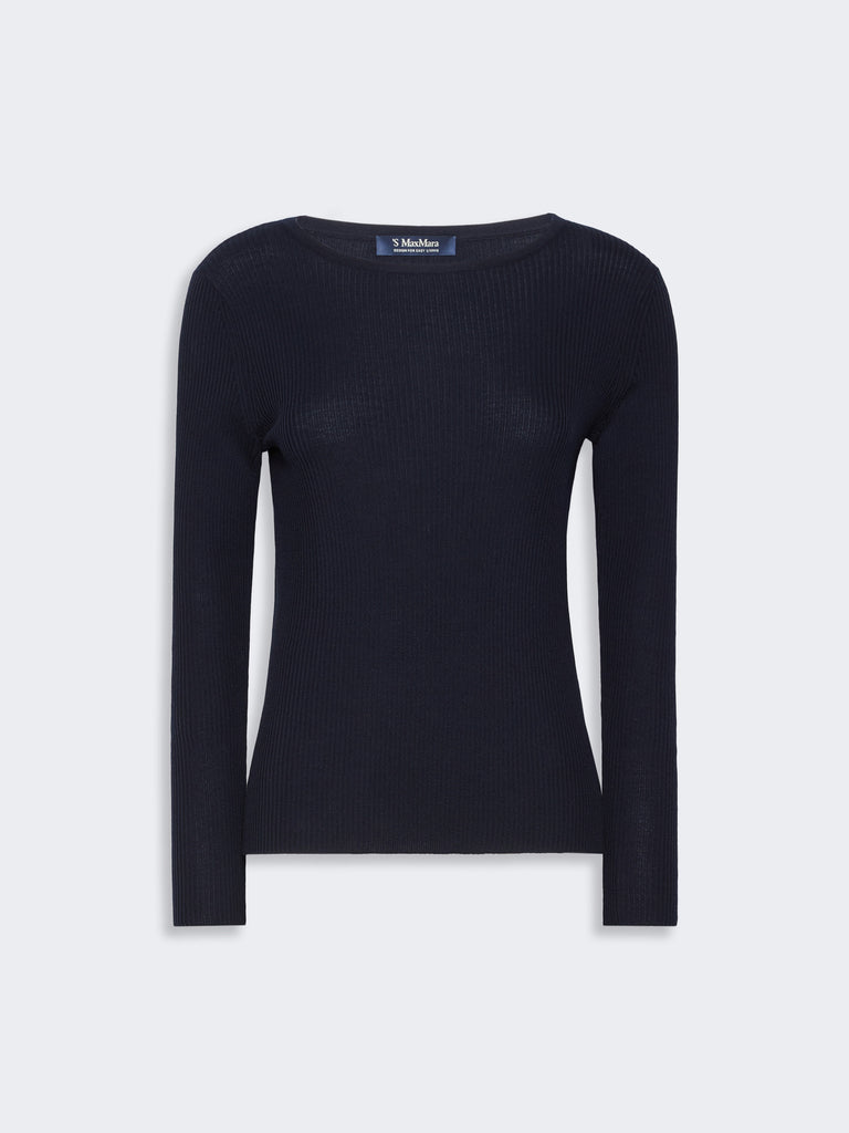 max mara ribbed woollen yarn jumper