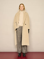 max mara wool and cashmere yarn polo-neck sweater for women