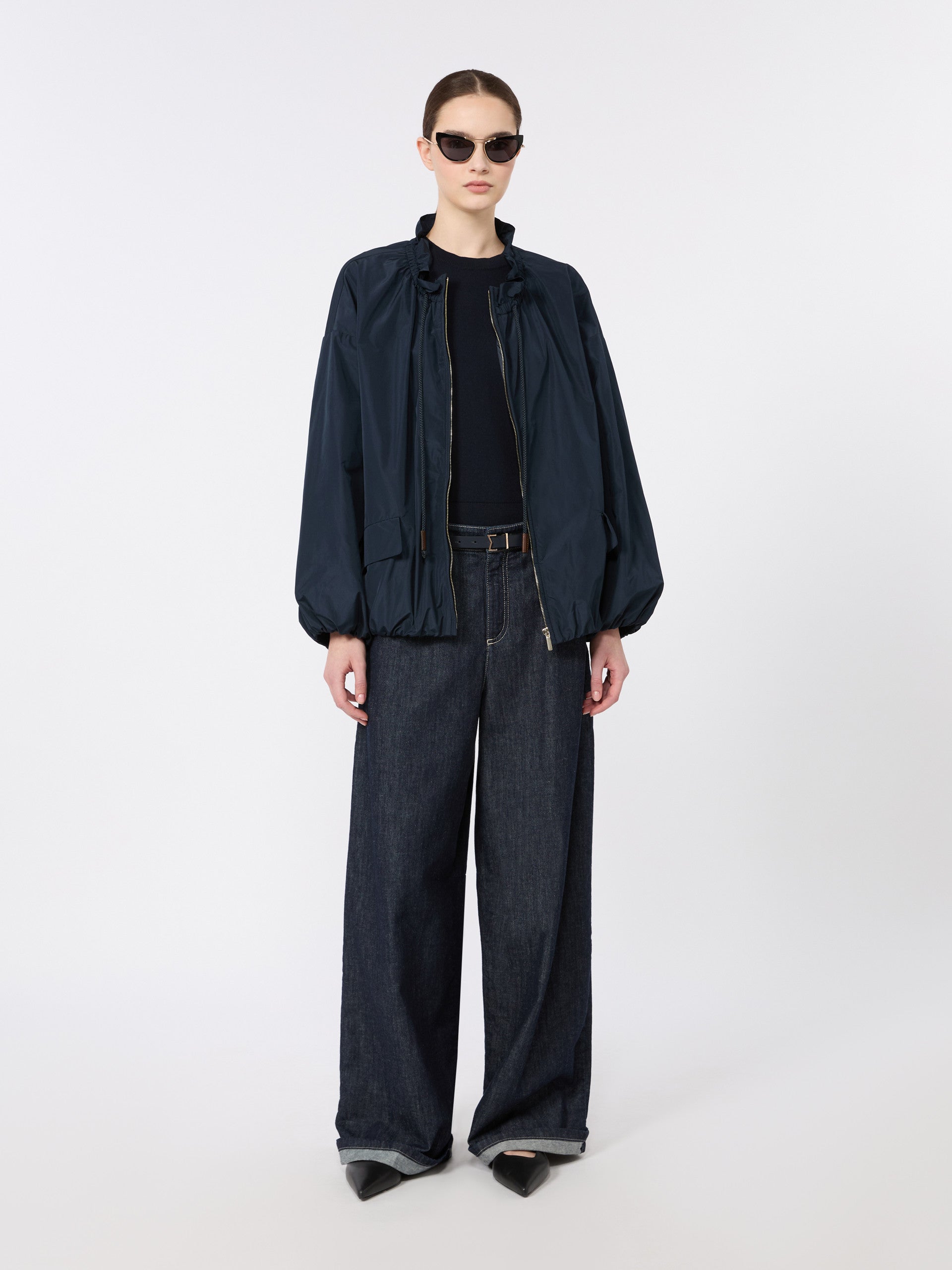 max mara cashmere, cotton and silk yarn jumper for women