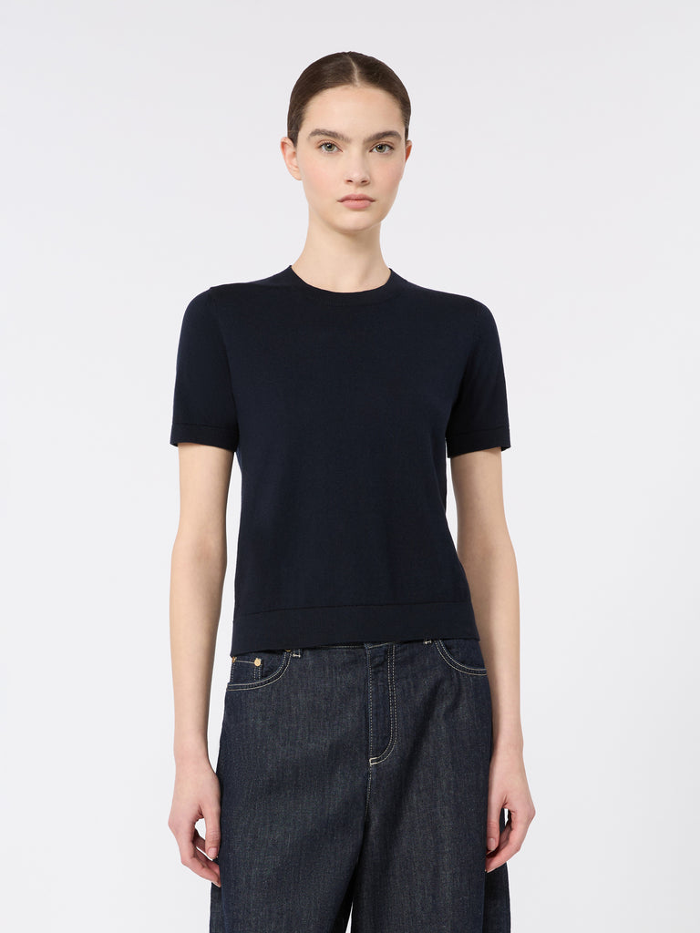 max mara cashmere, cotton and silk yarn jumper