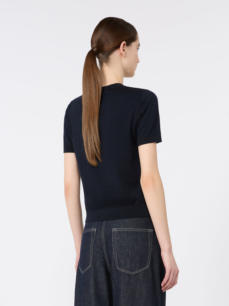 max mara cashmere, cotton and silk yarn jumper